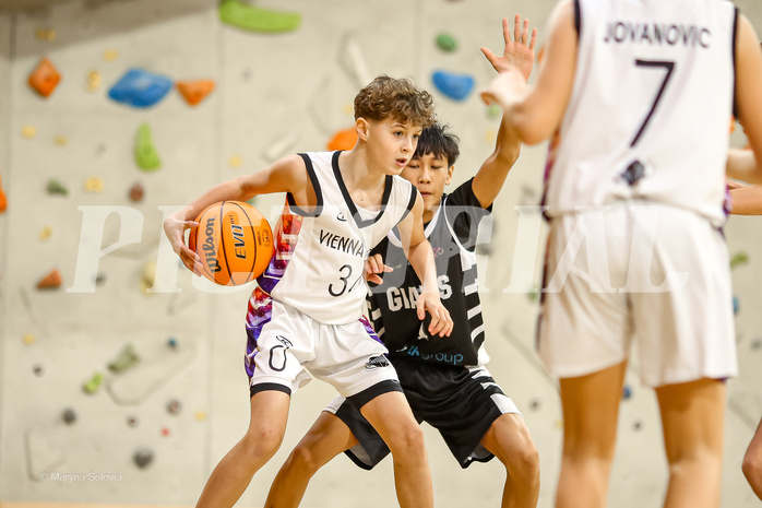 12.01.2025 Österreichischer Basketballverband 2024/25, SLMU14, SU Döbling vs Vienna Giants