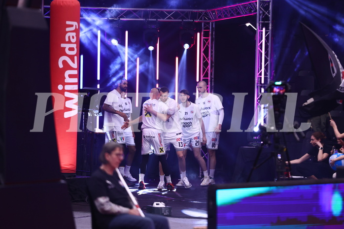 19.01.2025, Graz, Raiffeisen Sportpark, Basketball Austria Cup 2025, Final Four, Finale, Flyer Wels vs. Klosterneuburg Dukes,  