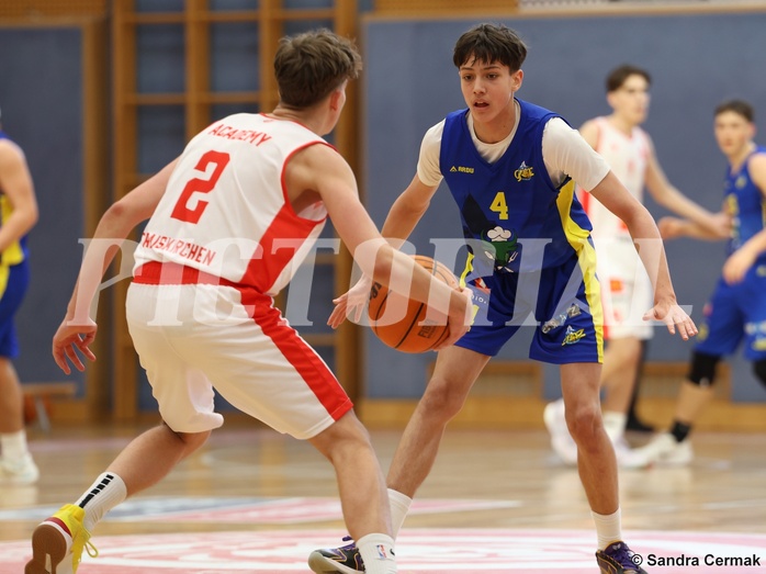 Basketball Superliga 2024/25, SLMU16 Traiskirchen Lions Academy  vs. UBSC Graz 



