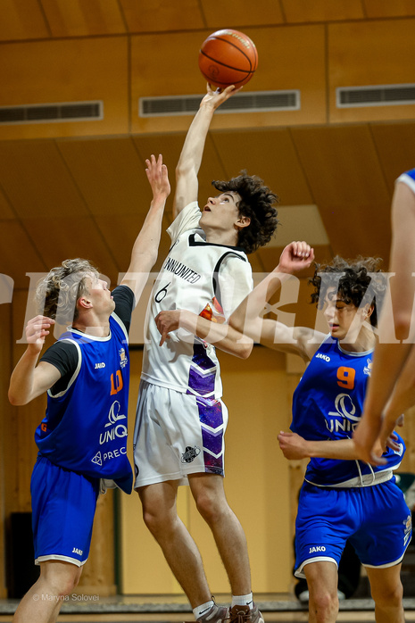 06.04.2025 Österreichischer Basketballverband 2024/25, SLMU16, Post SV Wien vs. BBU Salzburg