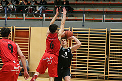 Basketball Zweite Liga 2021/22, Grunddurchgang 12.Runde Mistelbach Mustangs vs. Raiders Tirol


