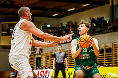 Basketball, Basketball Zweite Liga 2023/24, Grunddurchgang 2.Runde, Mattersburg Rocks, Future Team Steiermark, Valentin Siegmund (20)