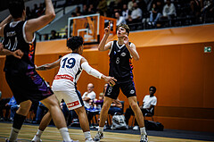 Basketball, Basketball Zweite Liga 2024/25, Grunddurchgang 3.Runde, Vienna Timberwolves, Vienna United, Armin Kapic (8)