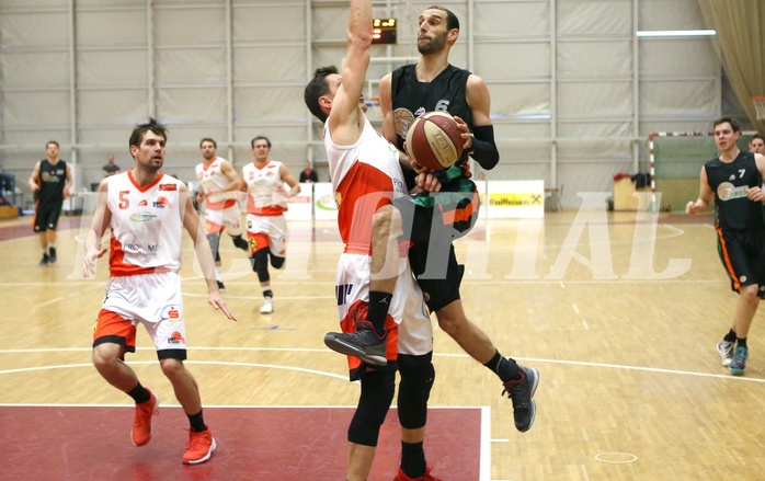 Basketball 2.Bundesliga 2017/18, Grunddurchgang 21.Runde UBC St.Pölten vs. Basket Flames