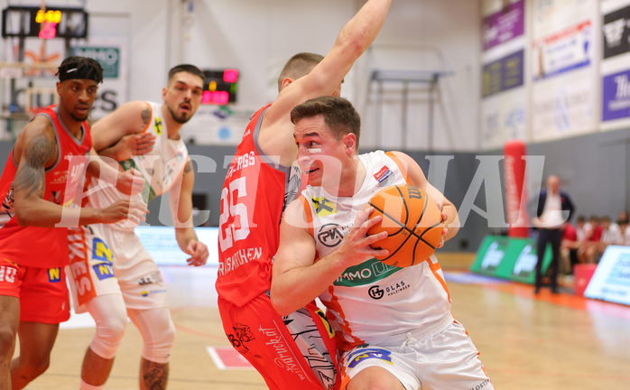 Basketball Superliga 2023/24, Grunddurchgang 22.Runde Klosterneuburg Dukes vs. Traiskirchen Lions