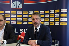 Basketball Superliga 2019/20, Pressekonferenz vs. 


