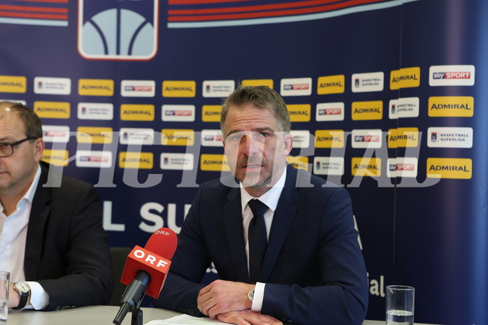 Basketball Superliga 2019/20, Pressekonferenz vs. 


