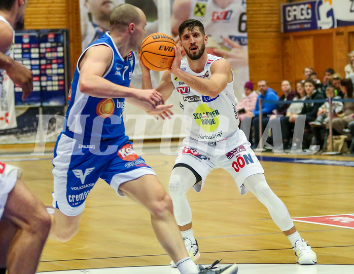 Basketball Superliga 2023/24, Grunddurchgang Runde 8 Gmunden Swans vs. Oberwart Gunners


