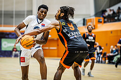Basketball, Win2Day Superliga 2023/24, 1. Qualifikationsrunde, Vienna Timberwolves, Fürstenfeld Panthers, Nnadalu Noble (3)
