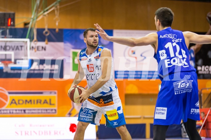 Basketball, ABL 2017/18, Grunddurchgang 7.Runde, Kapfenberg Bulls, Oberwart Gunners, Jozo Rados (13)