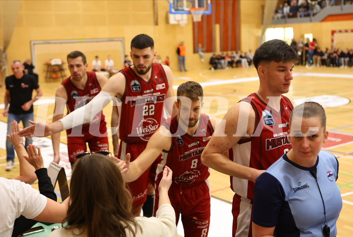Basketball Zweite Liga 2024/25, Grunddurchgang 7.Runde Mistelbach Mustangs vs. Mattersburg Rocks


