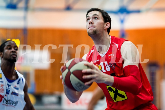 Basketball ABL 2015/16 Grunddurchgang 33.Runde Oberwart Gunners vs. WBC Wels