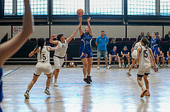 27.04.2025 Österreichischer Basketballverband 2024/25, SLWU16 VF Basket Flames UNION vs. DBB  Basketgirls Wels