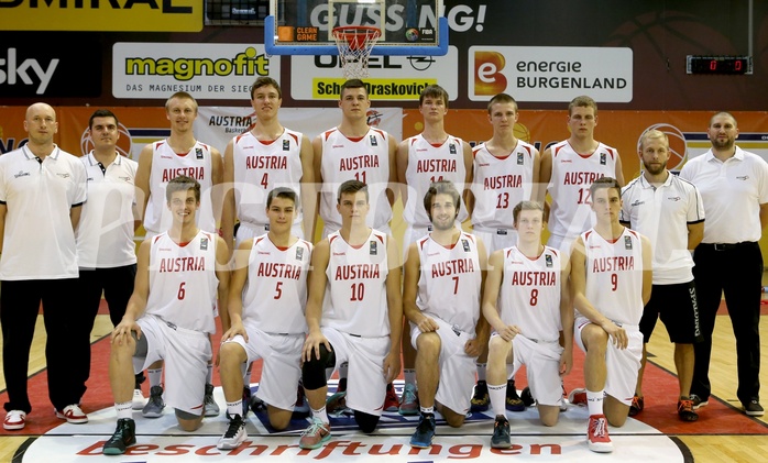 Basketball FIBA U18 European Championship Men 2015 DIV B Team Austria vs. Team Denmark


