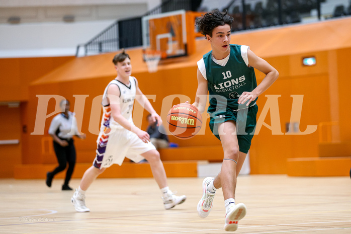 08.03.2025 Österreichischer Basketballverband 2024/25, SLMU16, Post SV Wien vs Dornbirn Lions