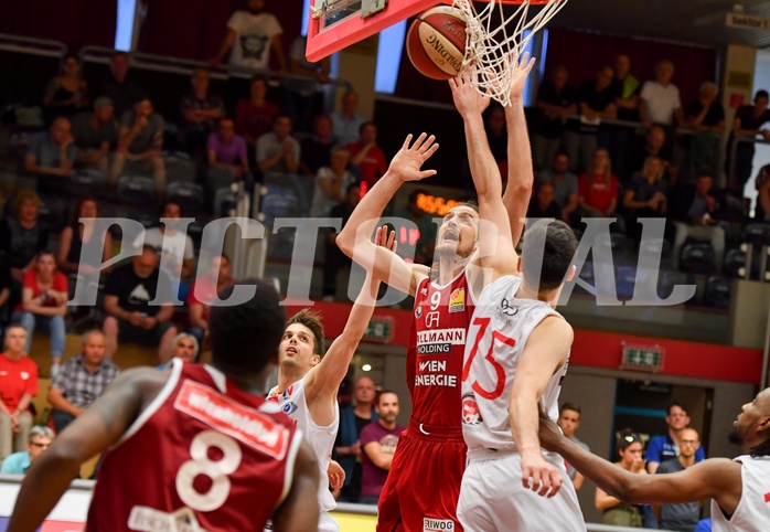 Basketball ABL 2017/18 PlayOff VF1 Flyers Wels vs BC Vienna