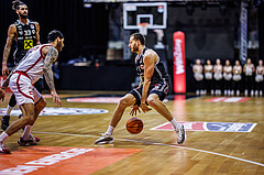 Basketball, Win2Day Superliga 2024/25, Grunddurchgang 17.Runde, BC Vienna, Flyers Wels, Radii Caisin (13)