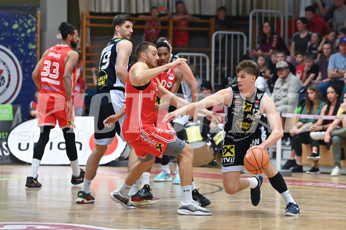 Basketball, Superliga 2024/25, Plazierungsrunde 5.Runde, Flyers Wels vs. Gmunden Swans,
