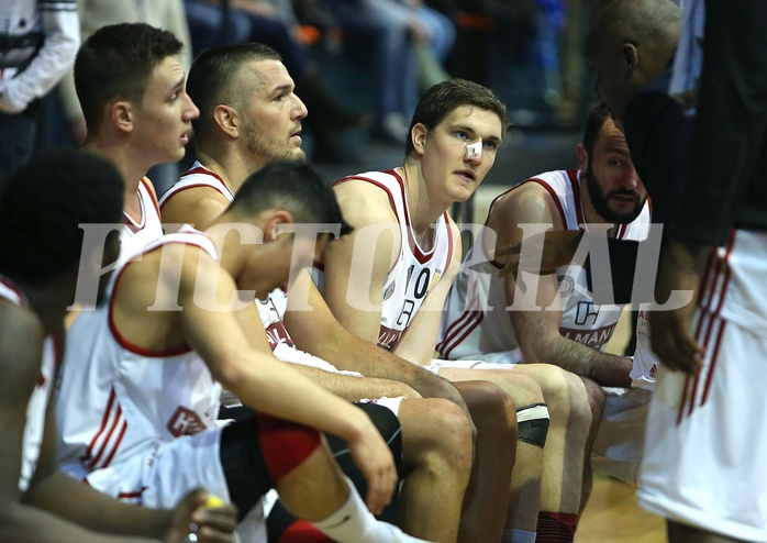 Basketball ABL 2016/17, Grunddurchgang 18.Runde BC Vienna vs. Oberwart Gunners


