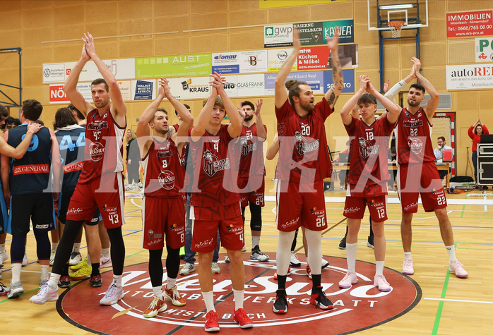 Basketball Zweite Liga 2024/25, Grunddurchgang 15.Runde Mistelbach Mustangs vs. Vienna Timberwolves


