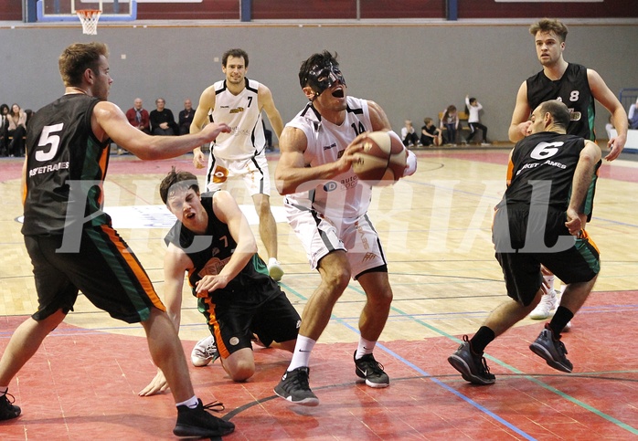 Basketball 2.Bundesliga 2017/18 Grunddurchgang 11.Runde  Jennersdorf Blackbirds vs Basket Flames