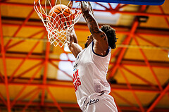 Basketball, win2day Basketball Superliga 2024/25, Grunddurchgang Runde 3, BBC Nord Dragonz, Flyers Wels, Rayshawn Mart (3)