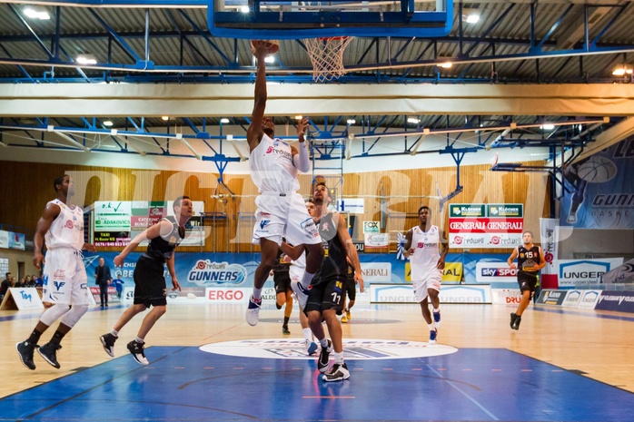 Basketball ABL 2016/17 Grunddurchgang 5.Runde Oberwart Gunners vs. Traiskirchen Lions
