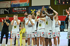 Basketball, Superliga 2024/25, Grunddurchgang 5.Runde, Flyers Wels vs. BC Vienna,
