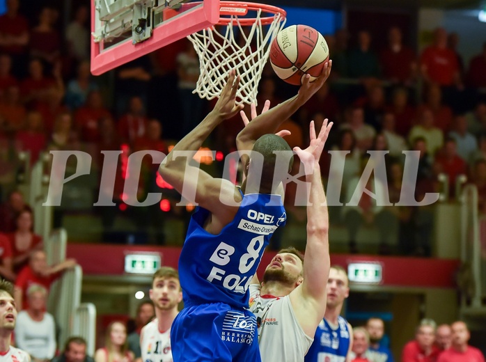 Basketball ABL 2015/16 Playoff Finale Spiel 3 WBC Wels vs Gunners Oberwart
