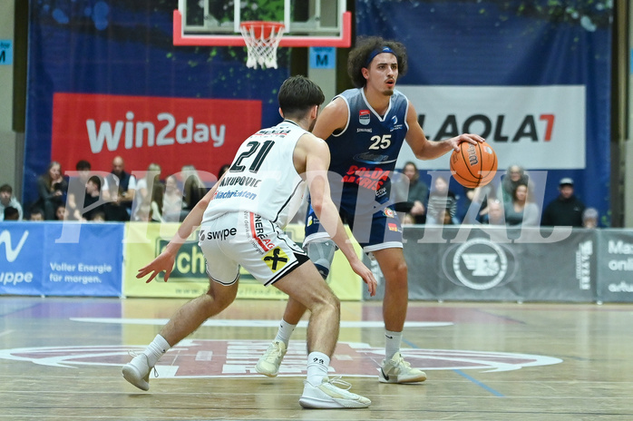 Basketball, Superliga 2024/25, Grunddurchgang 17.Runde, Flyers Wels vs. BBC Nord Dragonz,
