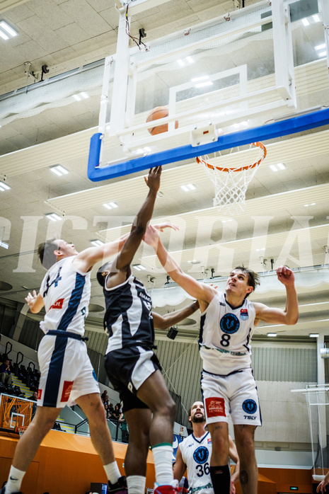 Basketball, Win2Day Superliga 2023/24, 3. Qualifikationsrunde, Vienna Timberwolves, Kapfenberg Bulls, Rudi Williams (3)
