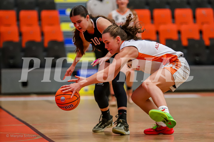 16.11.2024 Österreichischer Basketballverband 2024/25, SLWU16, Basket Duchess vs. Basket Flames UNION
