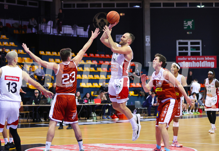 Basketball Superliga 2022/23, Grunddurchgang 12.Runde BC Vienna vs. Traiskirchen Lions