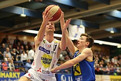 Basketball ABL 2017/18, Grunddurchgang 24.Runde Gmunden Swans vs. UBSC Graz