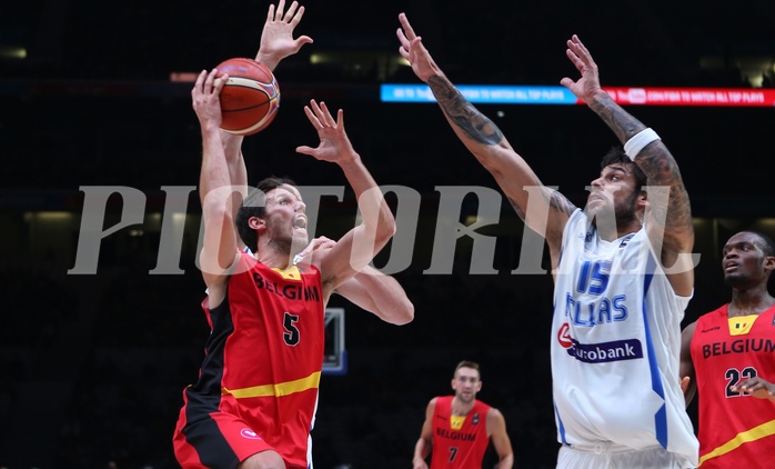 Basketball Eurobasket 2015  Team Greece vs. Team Belgium


