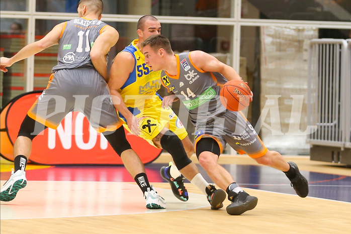 Basketball Superliga 2021/22, Grunddurchgang 5.Runde SKN St.Pölten vs. Klosterneuburg Dukes