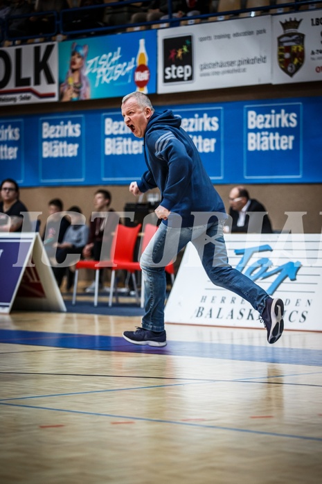 Basketball, ABL 2018/19, Grunddurchgang 21.Runde, Oberwart Gunners, BC Vienna, Luigi Gresta (Head Coach) Basketball, ABL 2018/19, Grunddurchgang 21.Runde, Oberwart Gunners, BC Vienna, Luigi Gresta (Head Coach)