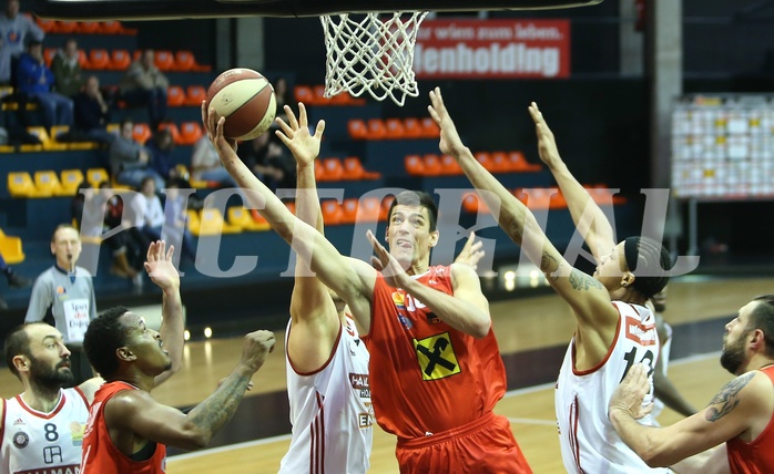 Basketball ABL 2016/17, Grunddurchgang 16.Runde BC Vienna vs. WBC Wels



