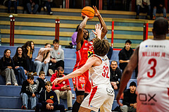 Basketball, win2day Basketball Superliga 2024/25, Grunddurchgang 8.Runde, SKN St. Pölten, Flyers Wels, Damion Rosser (2)
