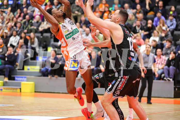 Basketball Superliga 2023/24, Grunddurchgang 17.Runde Klosterneuburg Dukes vs. Flyers Wels


