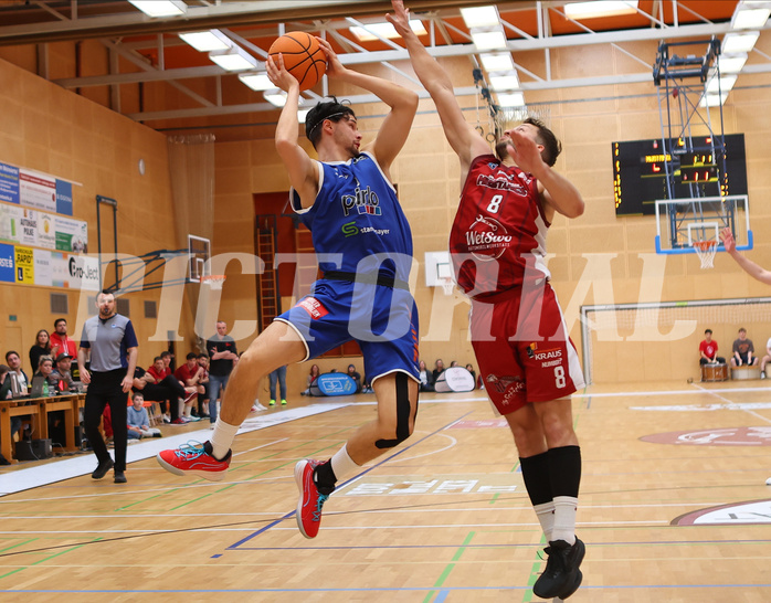 Basketball Zweite Liga 2024/25, Playoffs, Viertelfinale Spiel 1 Mistelbach Mustangs vs. Kufstein Towers