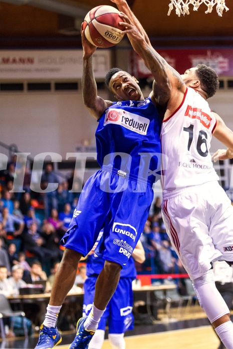 Basketball ABL 2015/16 Grunddurchgang 16.Runde BC Vienna vs. Oberwart Gunners