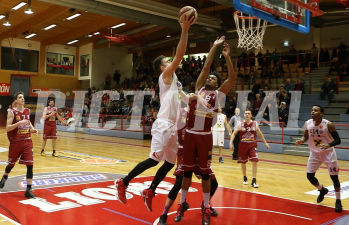 Basketball ABL 2016/17, Grunddurchgang 27.Runde Traiskirchen Lions vs. WBC wels


