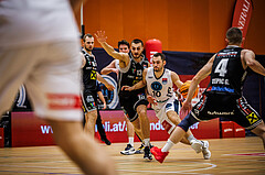 Basketball, Basketball Austria Cup 2023/24, Achtelfinale Spiel 2, Vienna Timberwolves, Flyers Wels, Jakob Szkutta (10)