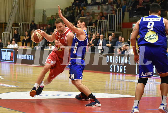 Basketball Superliga 2019/20,  1.Plazierungsrunde Flyers Wels vs. Gmunden Swans