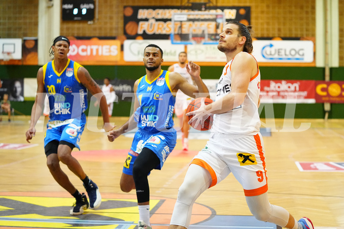 Basketball Superliga 2022/23, Grunddurchgang, 5. Spiel , Fuerstenfeld vs. St.Poelten


