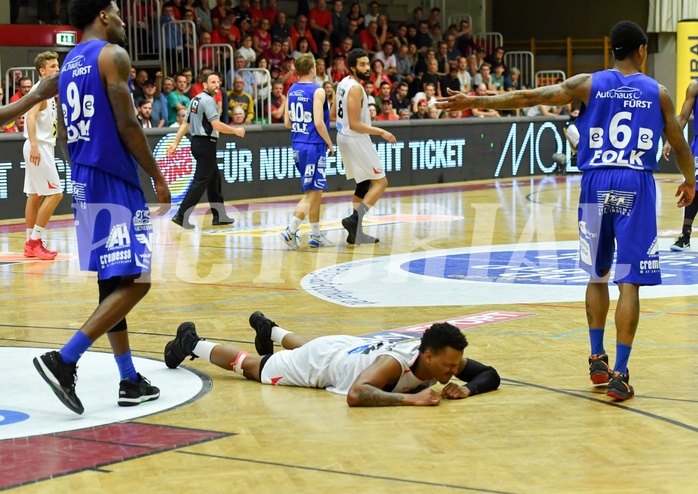 Basketball ABL 2016/17 Halbfinale Spiel 4 WBC Wels vs Gunners Oberwart
