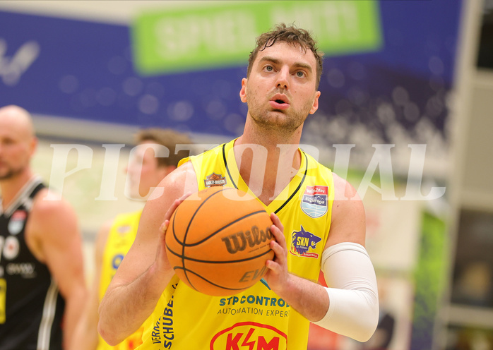 Basketball Superliga 2023/24, 2.Plazierungsrunde SKN St. Pölten vs. Flyers Wels