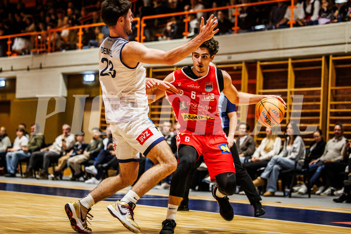 Basketball, win2day Basketball Superliga 2024/25, Grunddurchgang Runde 7, BBC Nord Dragonz, Traiskirchen Lions, Aleksej Kostic (6)