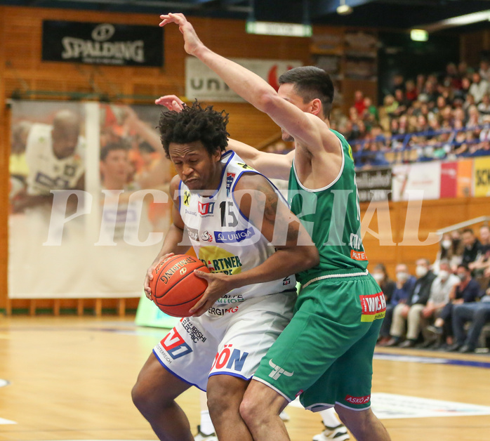 Basketball Superliga 2021/22, 4.Plazierungsrunde Gmunden Swans vs. Kapfenberg Bulls


